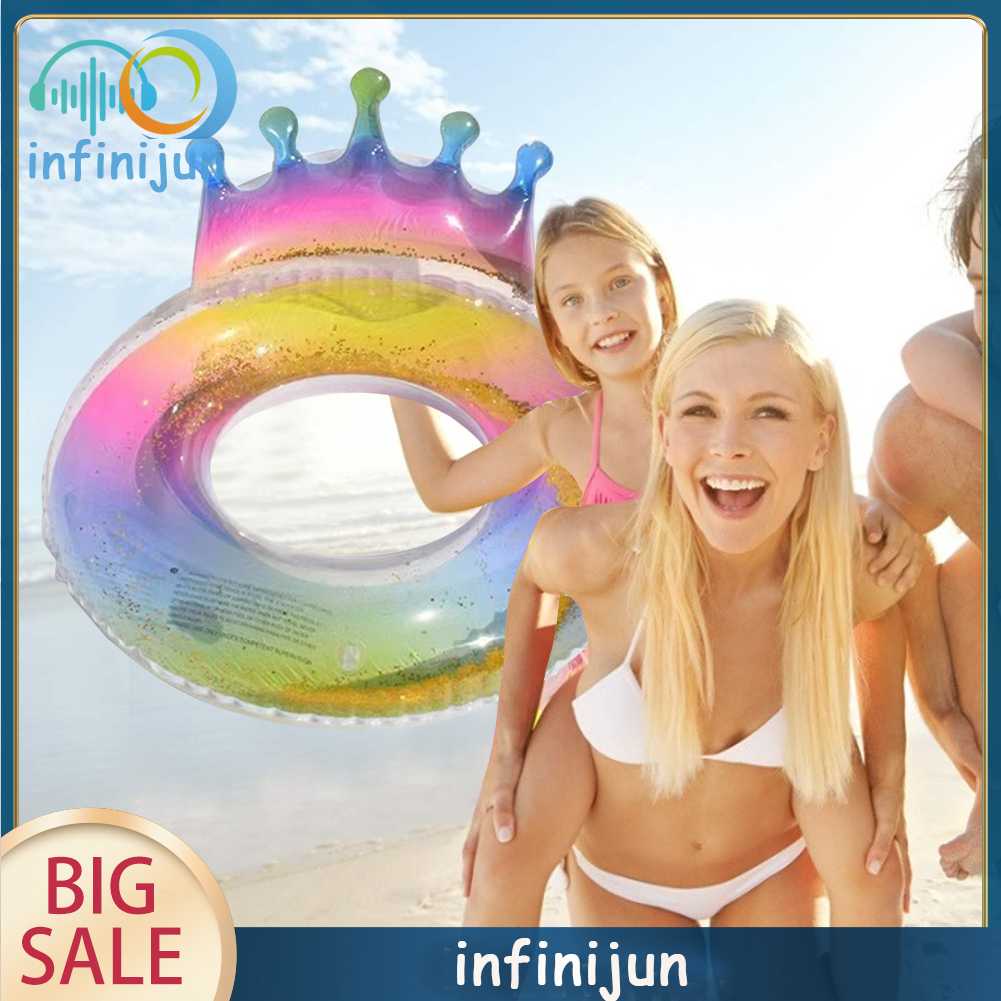 Phao Bơi Bơm Hơi Di Động 70cm / 90cm Cho Tiệc Bãi Biển Mùa Hè