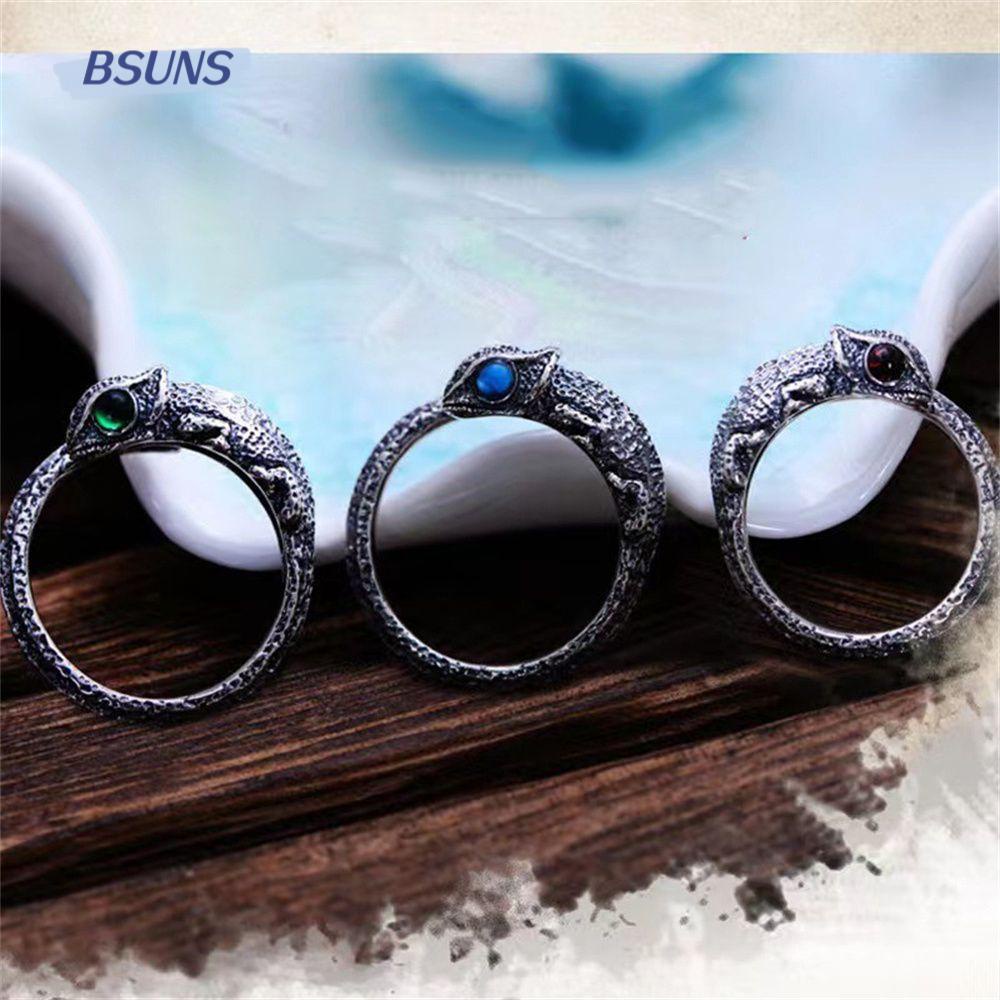 Nhẫn Tắc Kè Hoa Cổ Điển Kiểu Dáng Mới