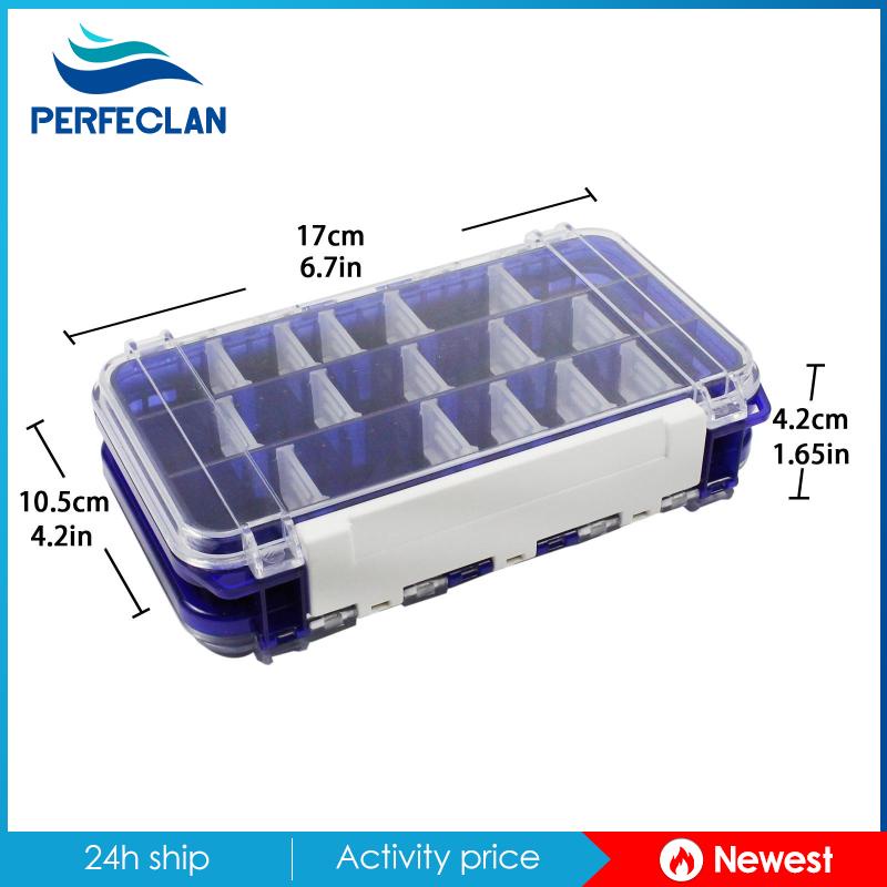 Hộp Đựng Dụng Cụ Câu Cá Trong Suốt Gọn Nhẹ Đa Năng