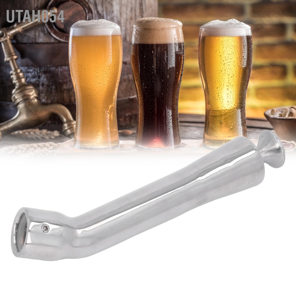 Utah054 Vòi bia bằng thép không gỉ Bề mặt nhẵn chống mài mòn Giảm nhanh vòi bọt cho khách sạn Bar