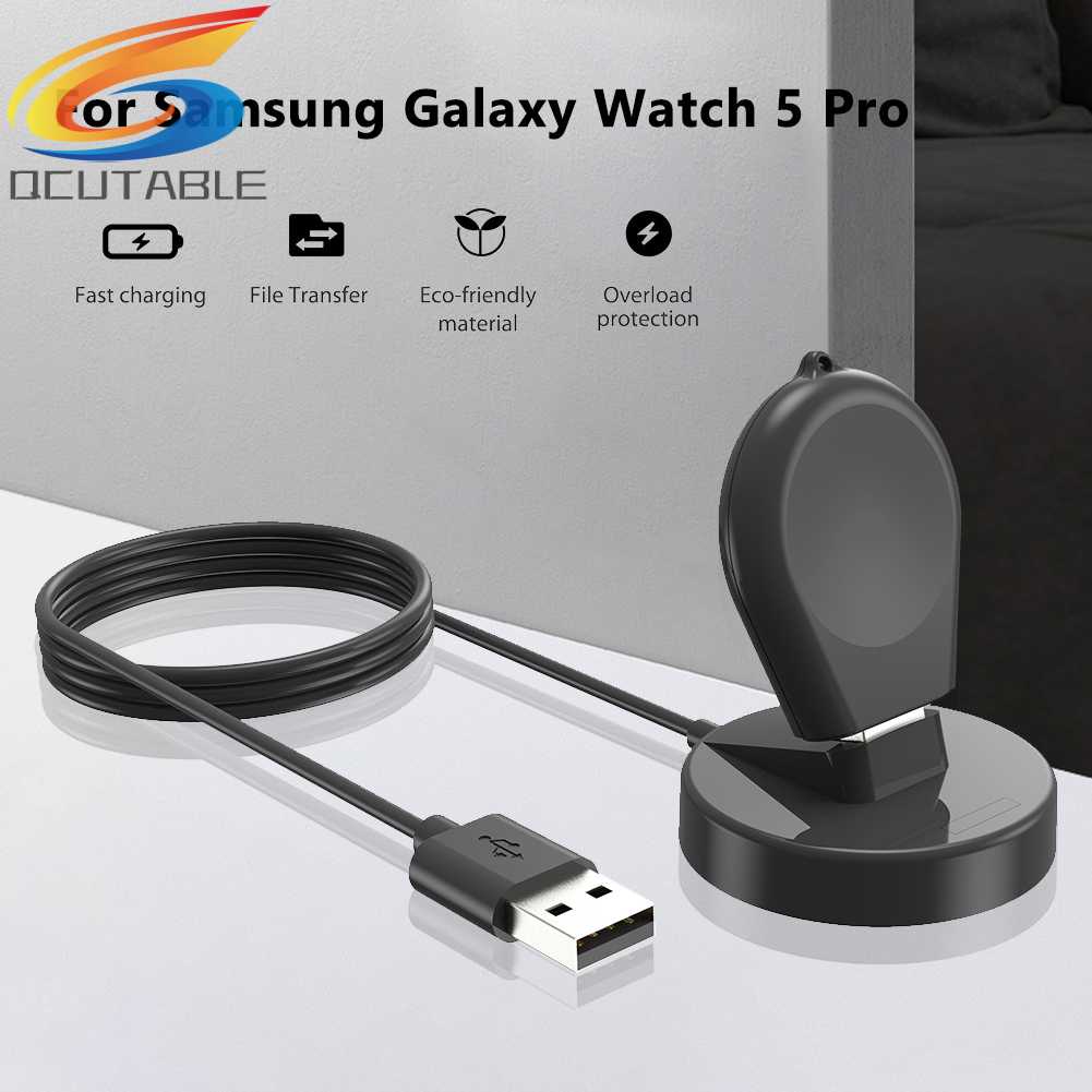 Đế SạC 2 Trong 1 Cho ĐồNg Hồ Samsung Galaxy Watch 5 / 5 Pro / 4 / 4 Classic