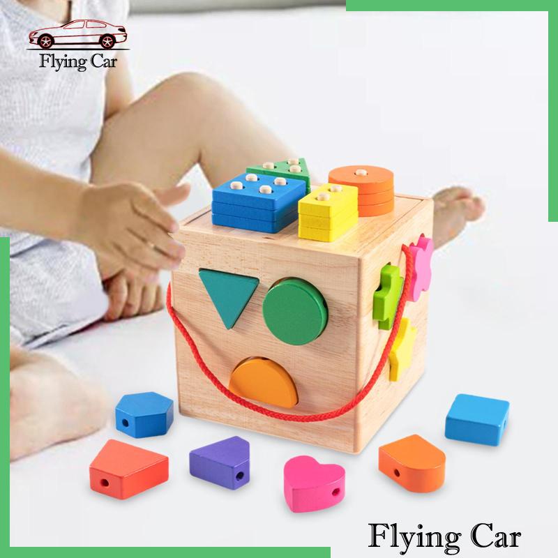 Hộp Đồ Chơi Lắp Ráp Bằng Gỗ Lzdjfmy2 Dành Cho Bé Mẫu Giáo 2-3 Tuổi