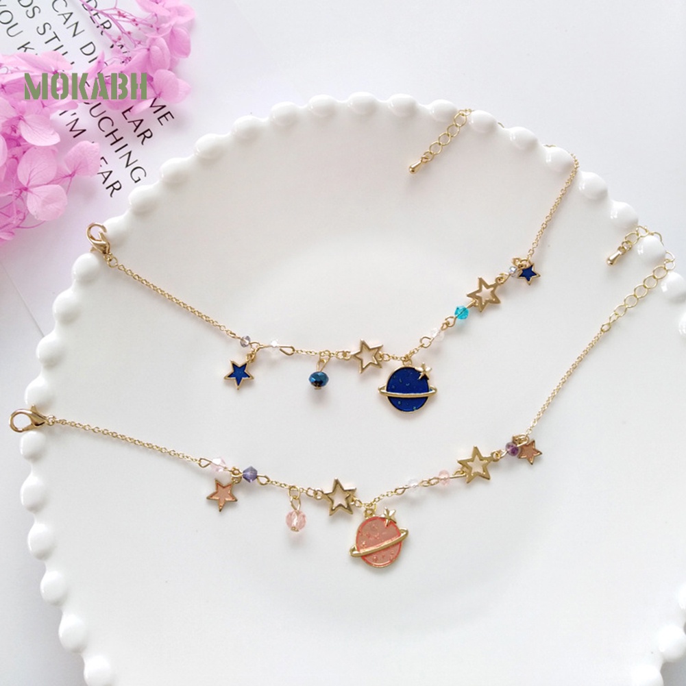 (Hot) Vòng Tay HợP Kim ĐíNh Đá HìNh Ngôi Sao Xinh XắN