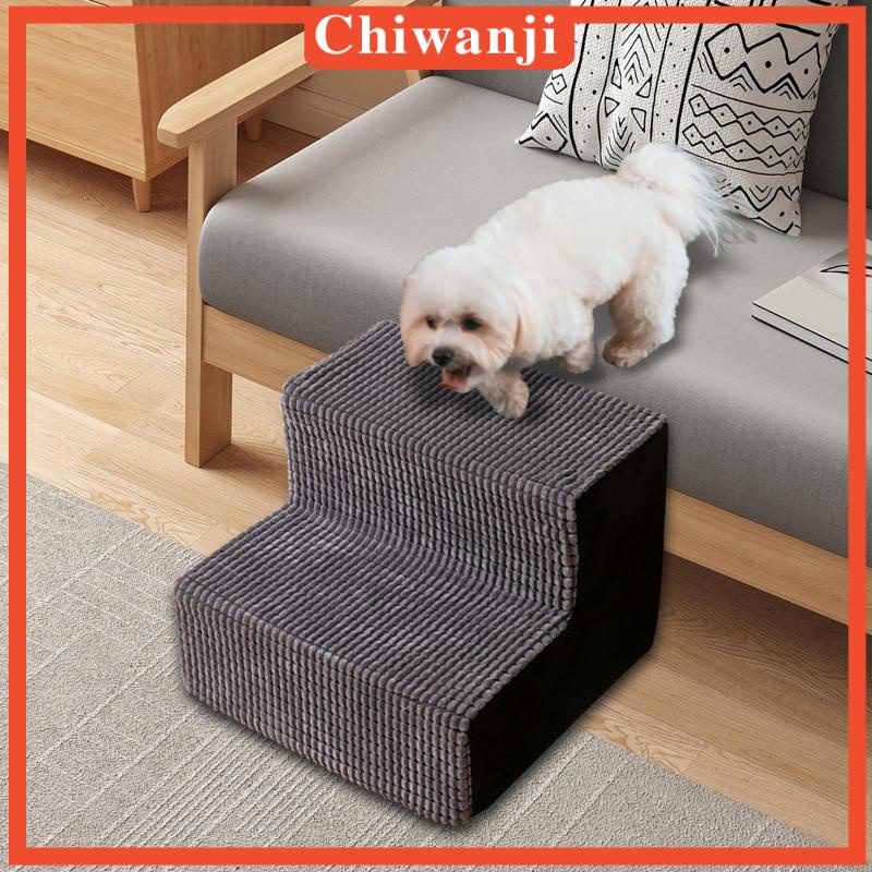 Bậc Thang 2 Tầng Mềm Mại Thoải Mái Chống Trượt Cho Thú Cưng