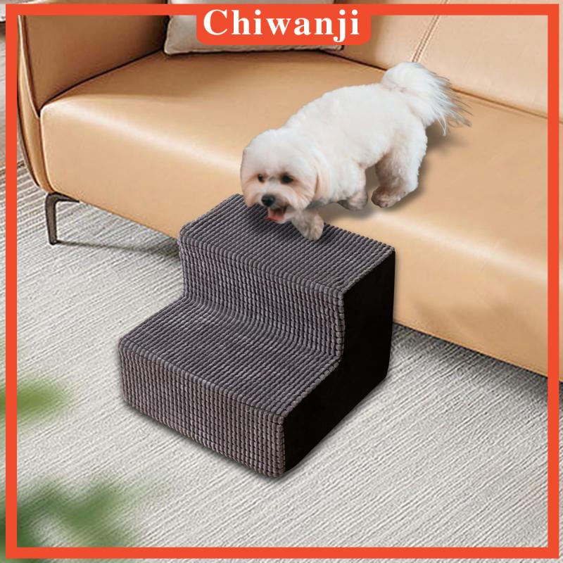 Bậc Thang 2 Tầng Mềm Mại Thoải Mái Chống Trượt Cho Thú Cưng