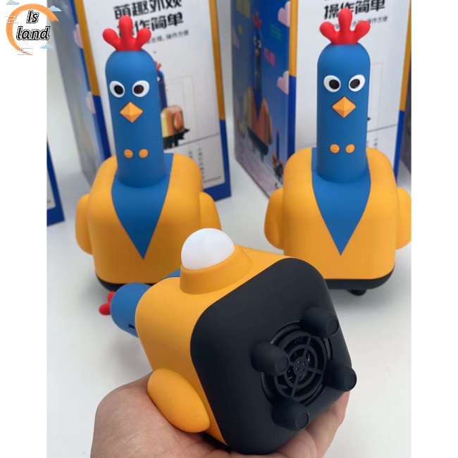 Loa Bluetooth Ak-100 Thiết Kế Hình Gà Con Dễ Thương Sáng Tạo Dùng Làm Quà Giáng Sinh