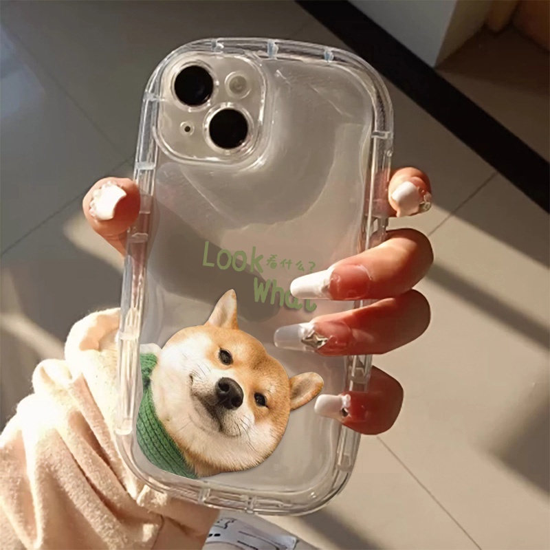 Ốp Điện Thoại Silicon Mềm Họa Tiết Chú Cún Đáng Yêu Cho IPhone 11 12 13 14 Pro Max XR X 7 8 Plus XS Max SE 2020