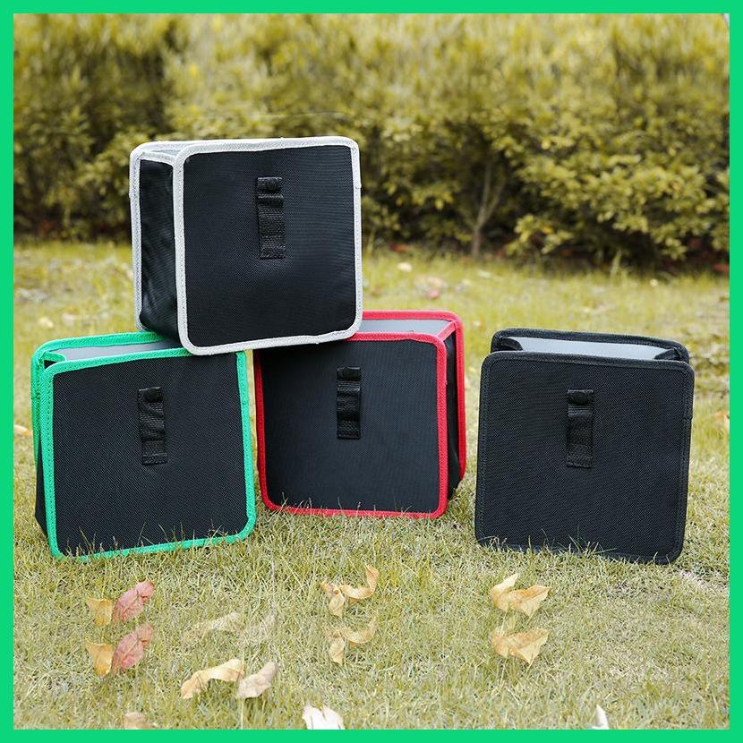 Thùng Đựng Rác Bằng Vải Oxford Chống Thấm Nước Có Thể Gấp Gọn Tiện Dụng Cho Xe Hơi Jwvn