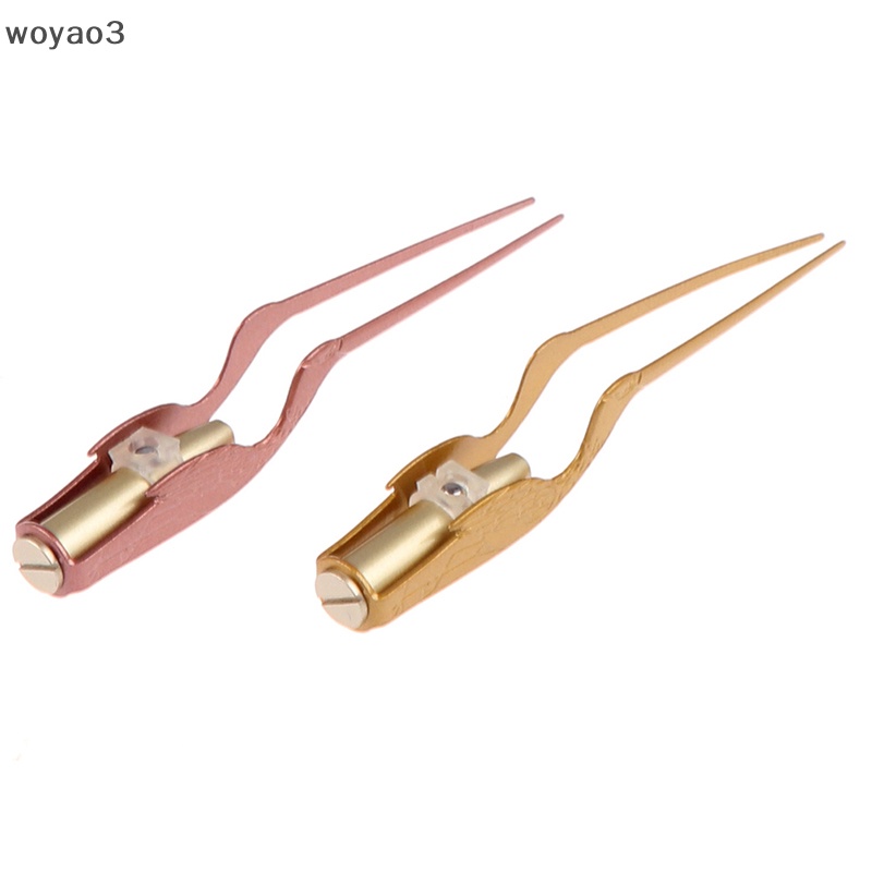 Nhíp Nhổ Lông Mũi / Tai / Đèn Pin LED Bằng Thép Không Gỉ woyao3