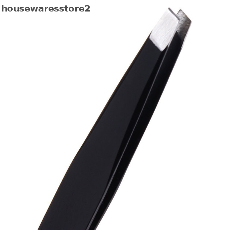 Set 2 Nhíp Nhổ Lông Mày Chuyên Nghiệp Màu Đen Cho Nữ