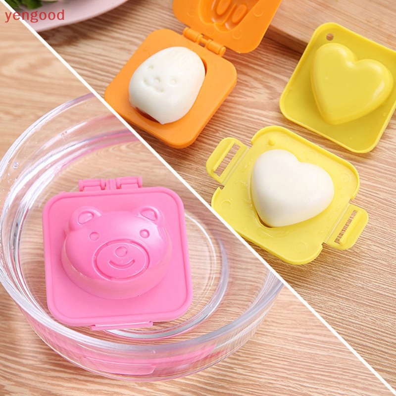 Set 8 Khuôn Làm Cơm Trứng Hình Động Vật 3D Dễ Thương