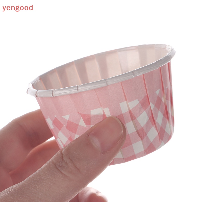 Set 50 Cốc Giấy Đựng Bánh Cupcake Muffin Xinh Xắn Tiện Dụng