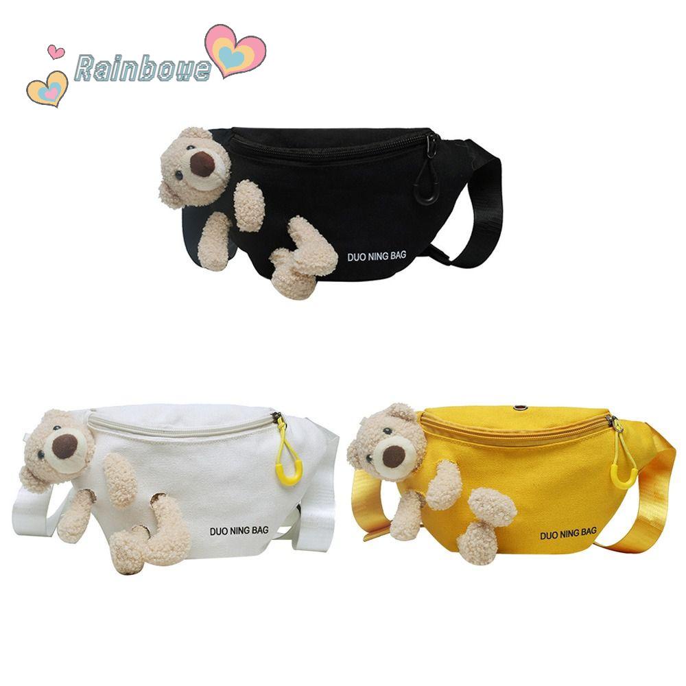 Túi Đeo Chéo Ngực Màu Cầu Vồng Thời Trang Cá Tính Cho Nữ