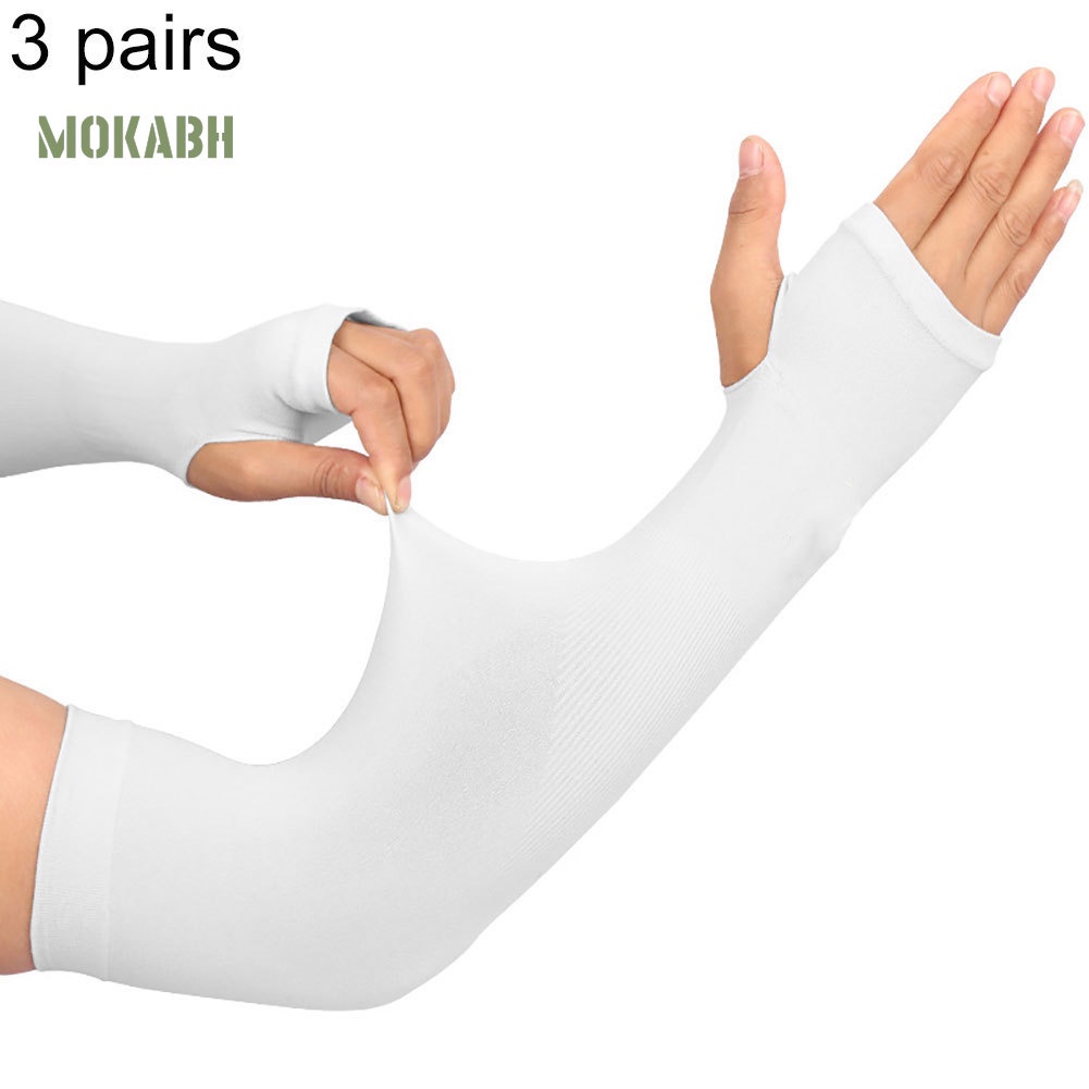 3 Đôi Găng Tay Chống Nắng Chống Tia UV Thoáng Khí Tiện Dụng Và Bền