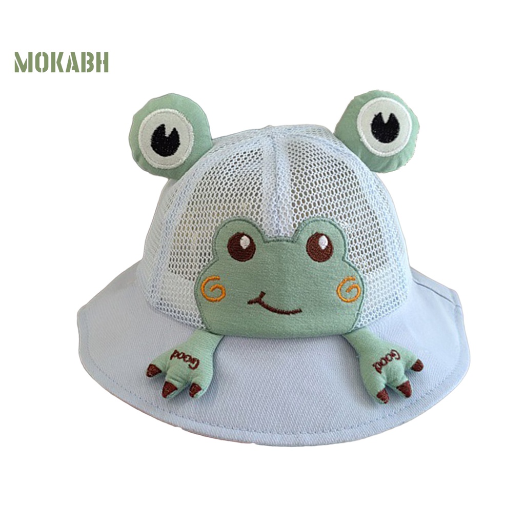 Nón Tai Bèo Họa Tiết Hoạt Hình Chống Tia UV Thoáng Khí Thời Trang Mùa Hè Cho Bé Trai Và Gái