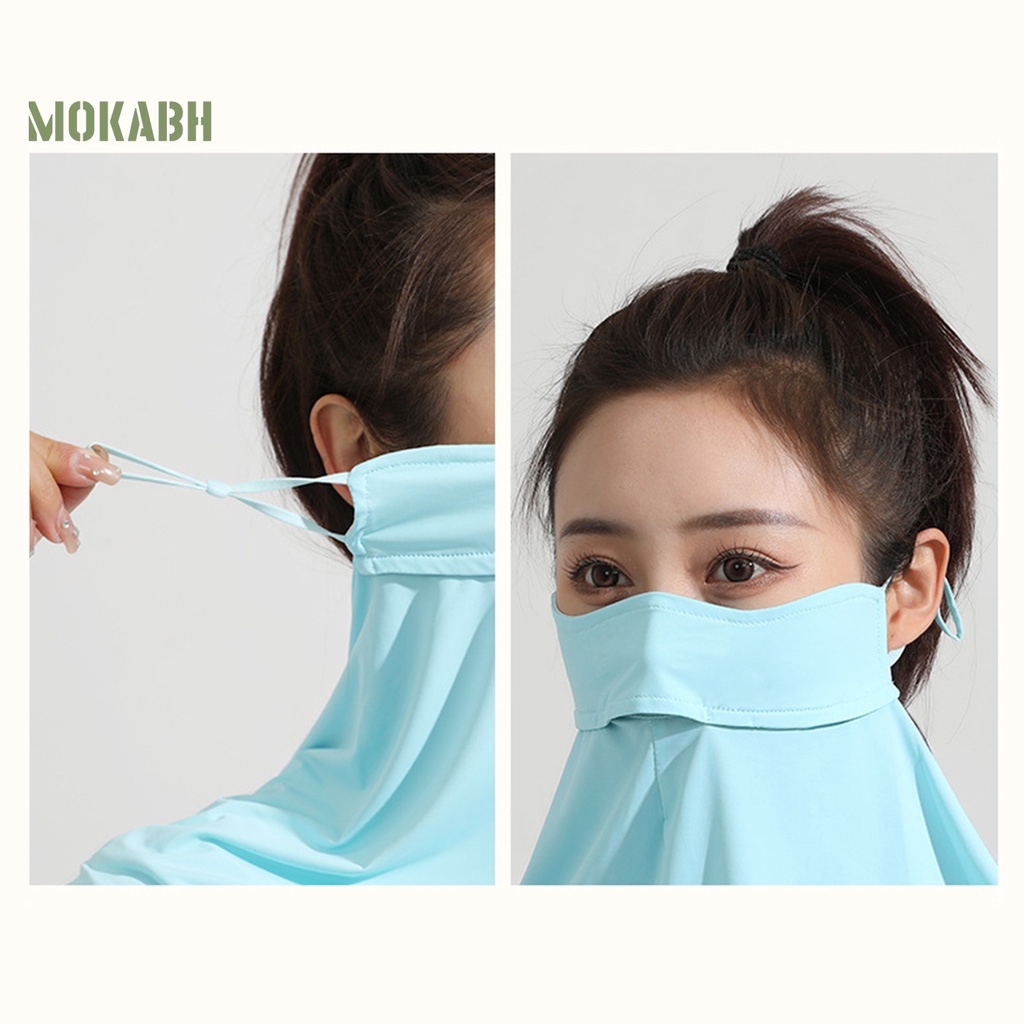 [Mok Abh] Mạng Che Mặt Chống Biến Dạng Nhanh Khô Thiết Thực Cho Rừng