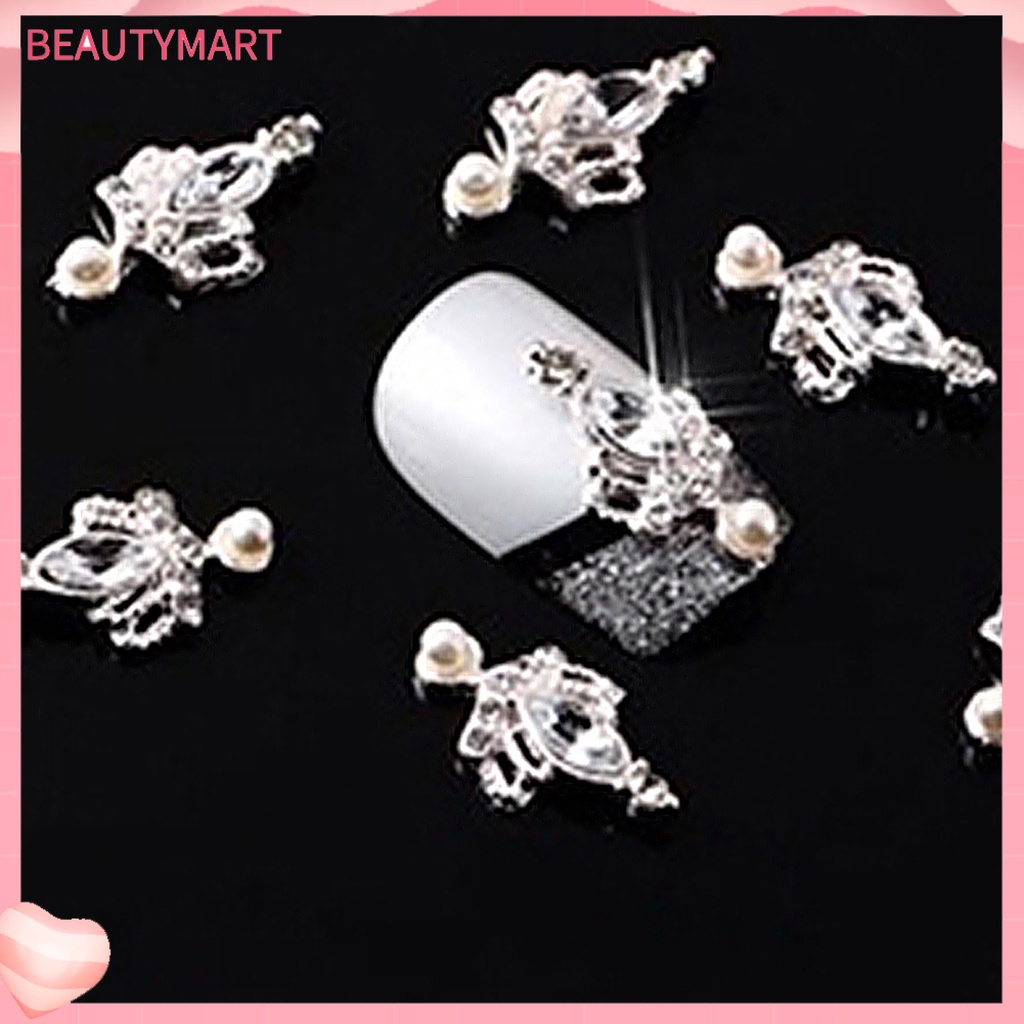 Bộ 10 HạT ĐíNh Trang Trí MóNg HìNh Vương MiệN 3D