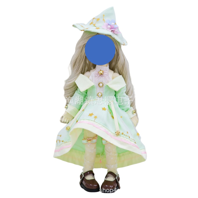 Đầm Công Chúa BJD 1 / 6 Thời Trang Xinh Xắn Cho Búp Bê 30cm