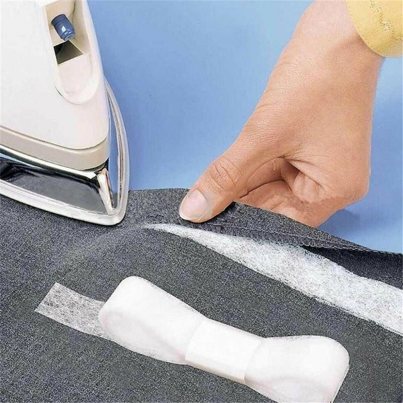 Cuộn Băng Keo Vải Không Dệt Hai Mặt Màu Đen / Trắng Dài 60M
