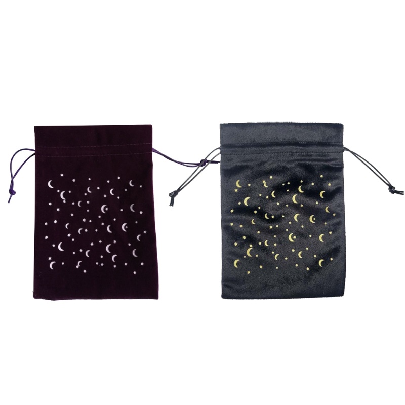 Khăn Trải Bàn Bằng Vải Nỉ Có Túi Dây Rút Đựng Bài Tarot / Thẻ Bài Tarot