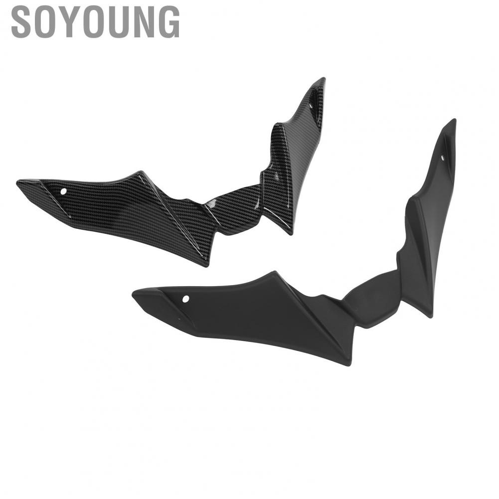 Soyoung Front Fender Beak  Detailed Workmanship Aerodynamic Fairing Cowl Stylish Appearance Shockproof for MT‑09 SP