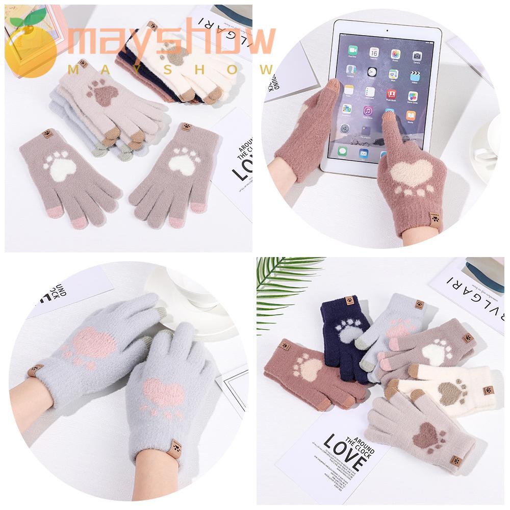 Găng Tay Chống Lạnh Bảo Vệ Toàn Diện Chạm Màn Hình Cảm Ứng Dành Cho Bạn Nữ