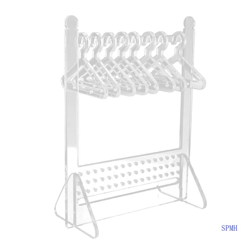 Giá Treo Trưng Bày Trang Sức Khuyên Tai / Nhẫn Bằng Acrylic Thời Trang