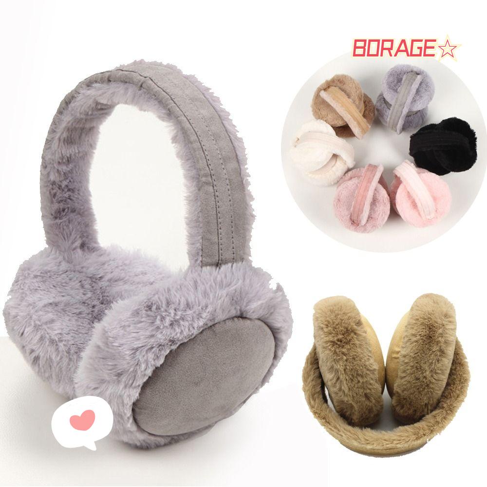 Chụp Tai Phủ Lông Mềm Mại Bảo Vệ Lạnh Cho Nam Nữ