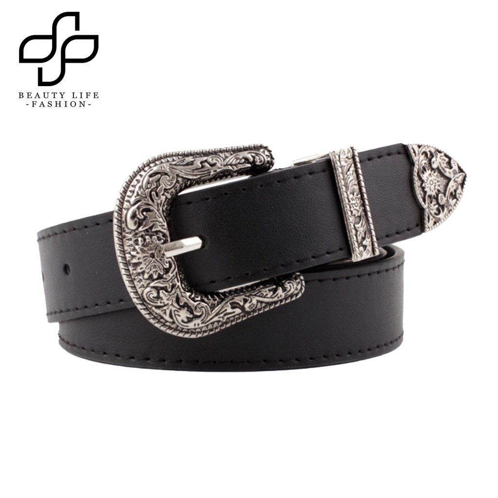 Thắt Lưng Bản Rộng Phong Cách Retro Đơn Giản Nhỏ Gọn Bền Bỉ