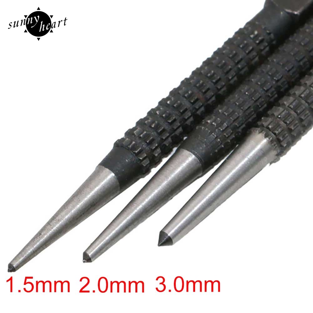 Set 3 Mũi Khoan Gỗ Bằng Hợp Kim Thép 1.5mm / 2mm / 3mm