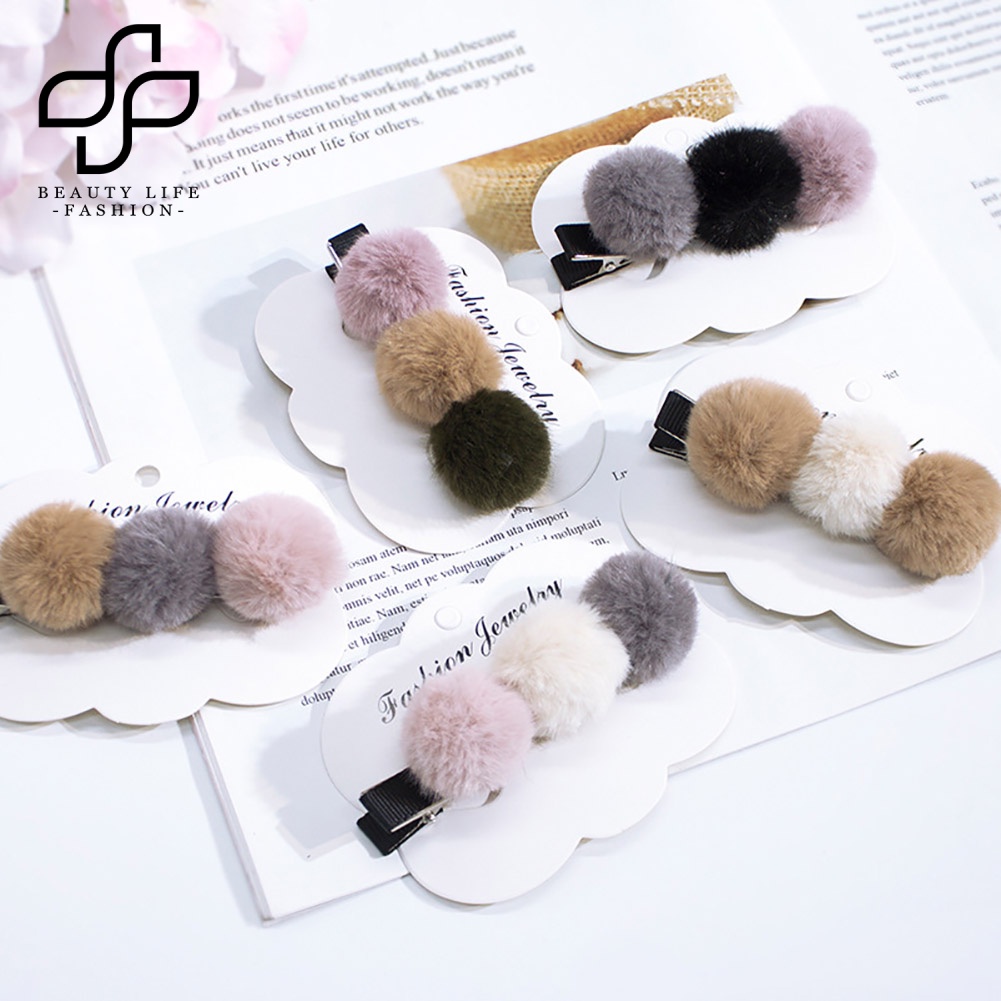 Kẹp Tóc Hình Khối Màu Sắc Phong Cách Công Chúa Cho Bé Gái