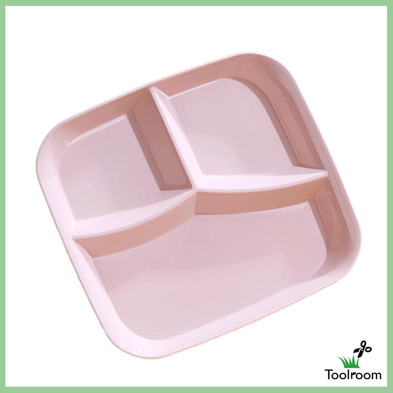 Khay Đựng Thức Ăn 3 Ngăn Tiện Dụng Cho Nhà Hàng / Nhà Bếp