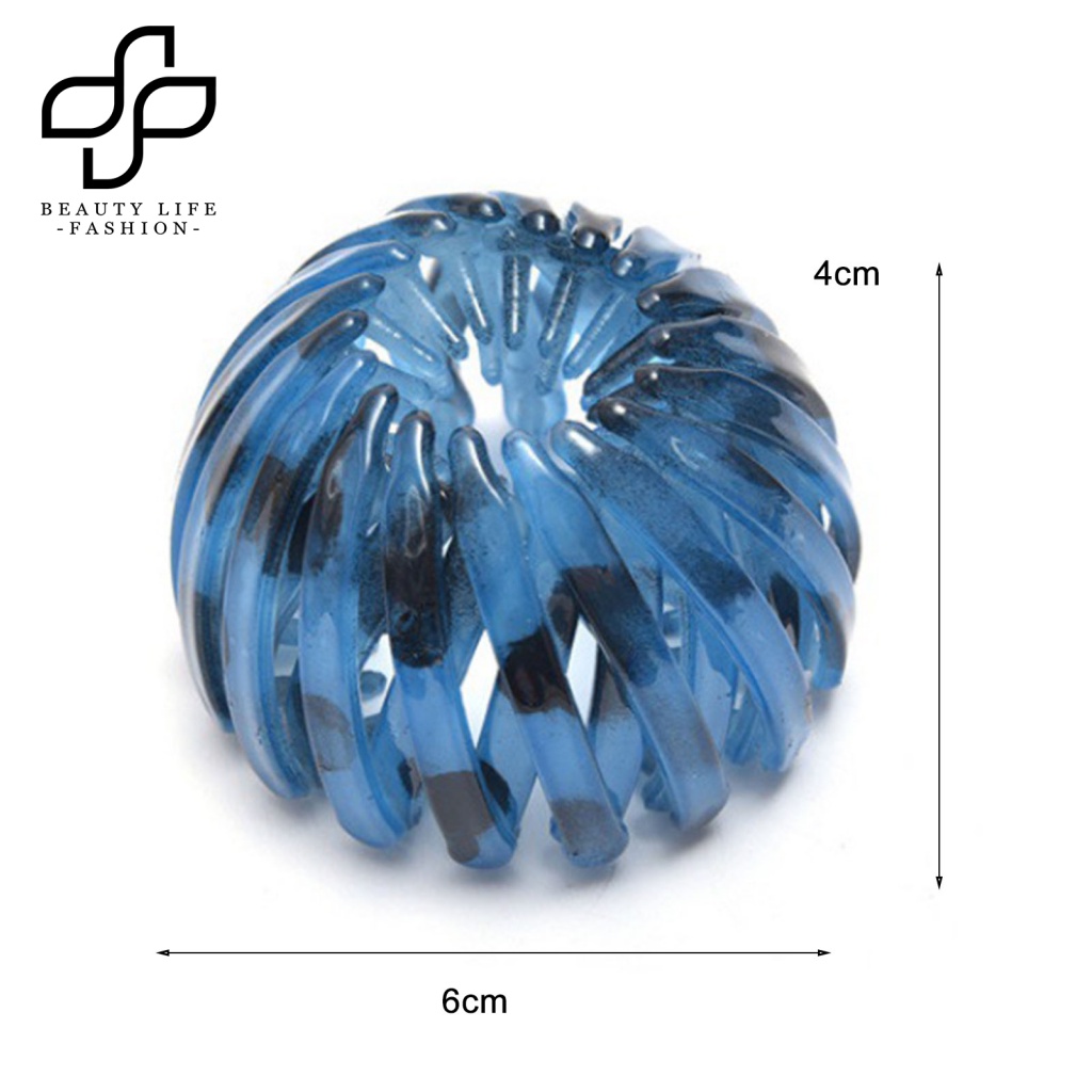 Búi Tóc Nhựa Hình Tổ Chim Phong Cách Vintage Cho Nữ