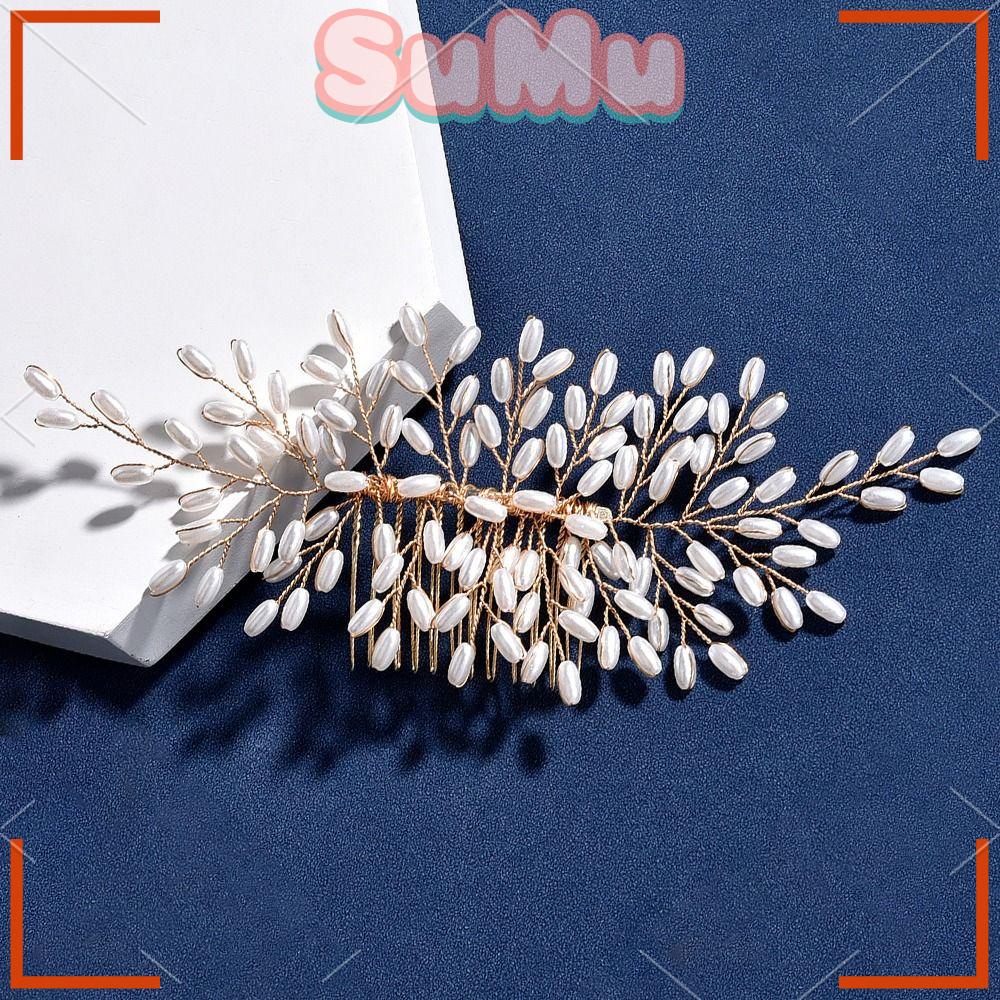 Lược Cài Tóc Hình Hoa Dành Cho Cô Dâu Ngày Cưới