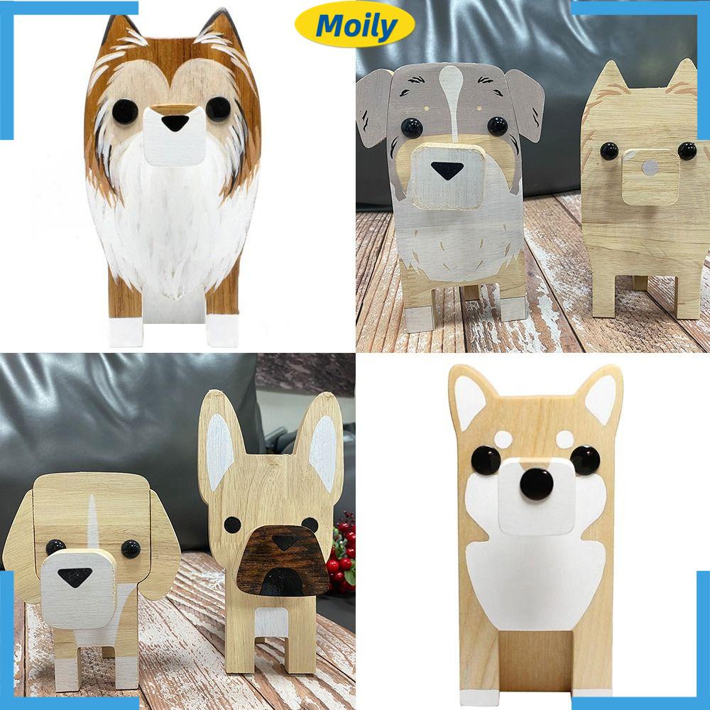 MOILYVN Giá Đỡ Trưng Bày Mắt Kính Bằng Gỗ Hình Động Vật Độc Đáo