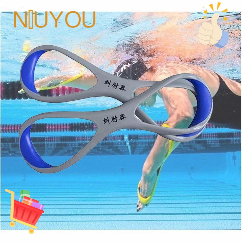 Găng Tay Bơi Có Màng Bảo Vệ Khuỷu Tay Hình Số 8 Chất Lượng Cao