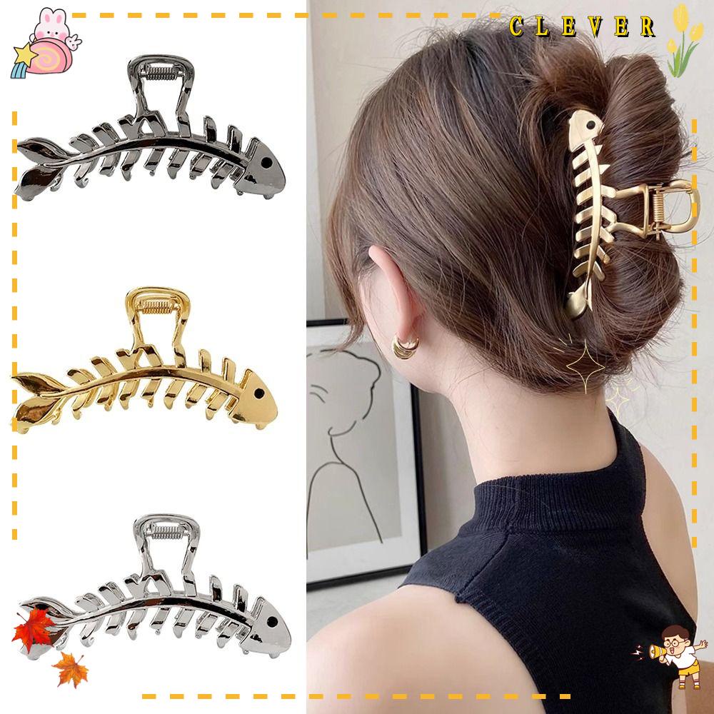 Kẹp Tóc Hình Xương Cá Thời Trang Dành Cho Nữ