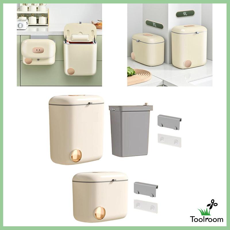 Thùng Rác Có Móc Treo Tiện Dụng Cho Nhà Bếp / Phòng Tắm