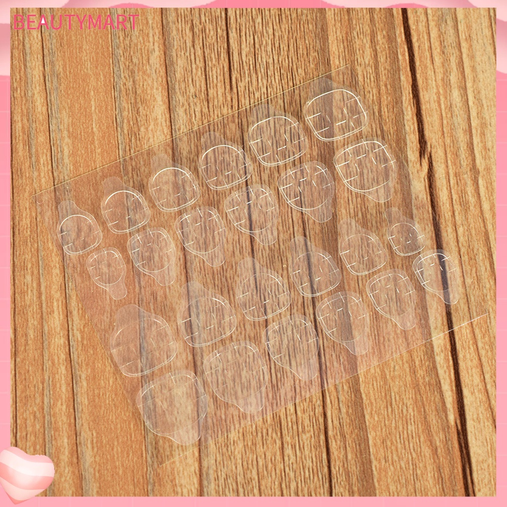 Set 240 Miếng Dán Móng Tay Giả Trong Suốt Dùng Một Lần