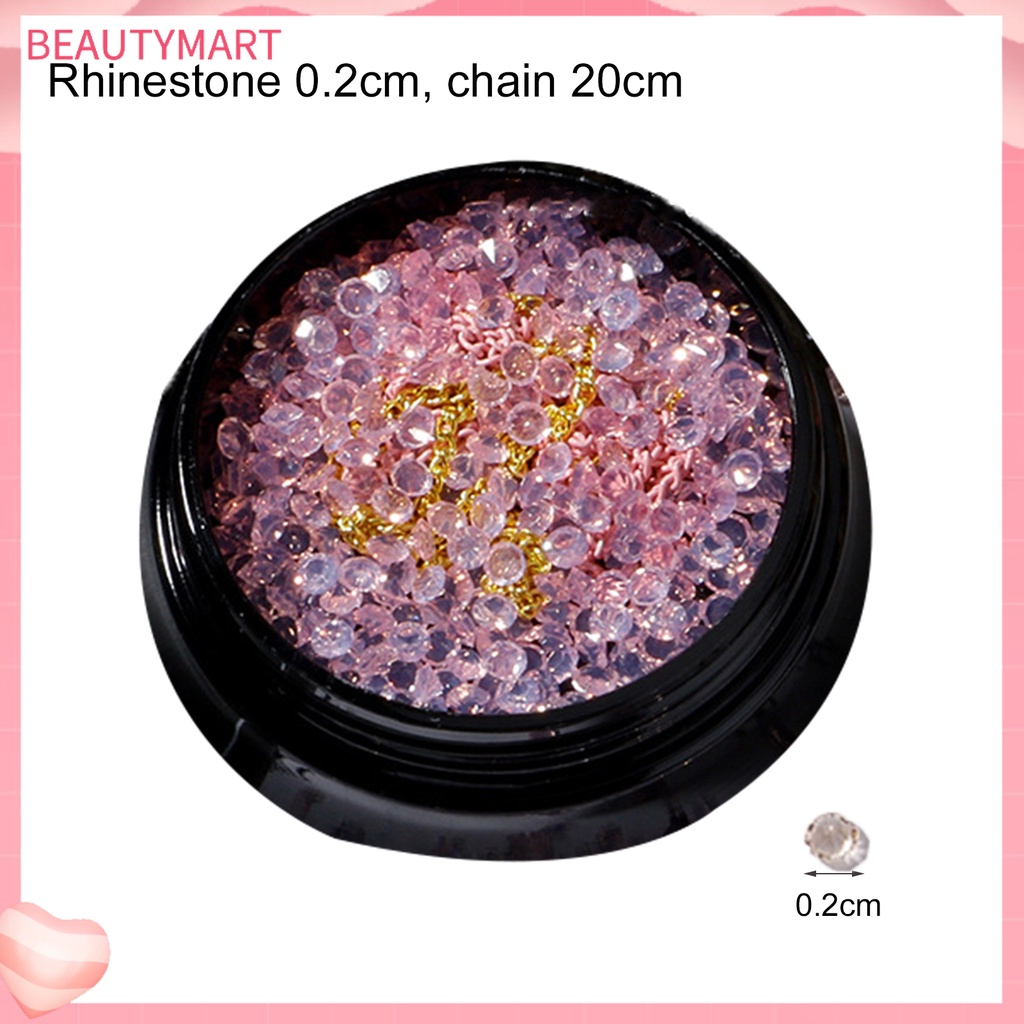 1 Hộp Đá 3D Trang Trí Móng Nghệ Thuật