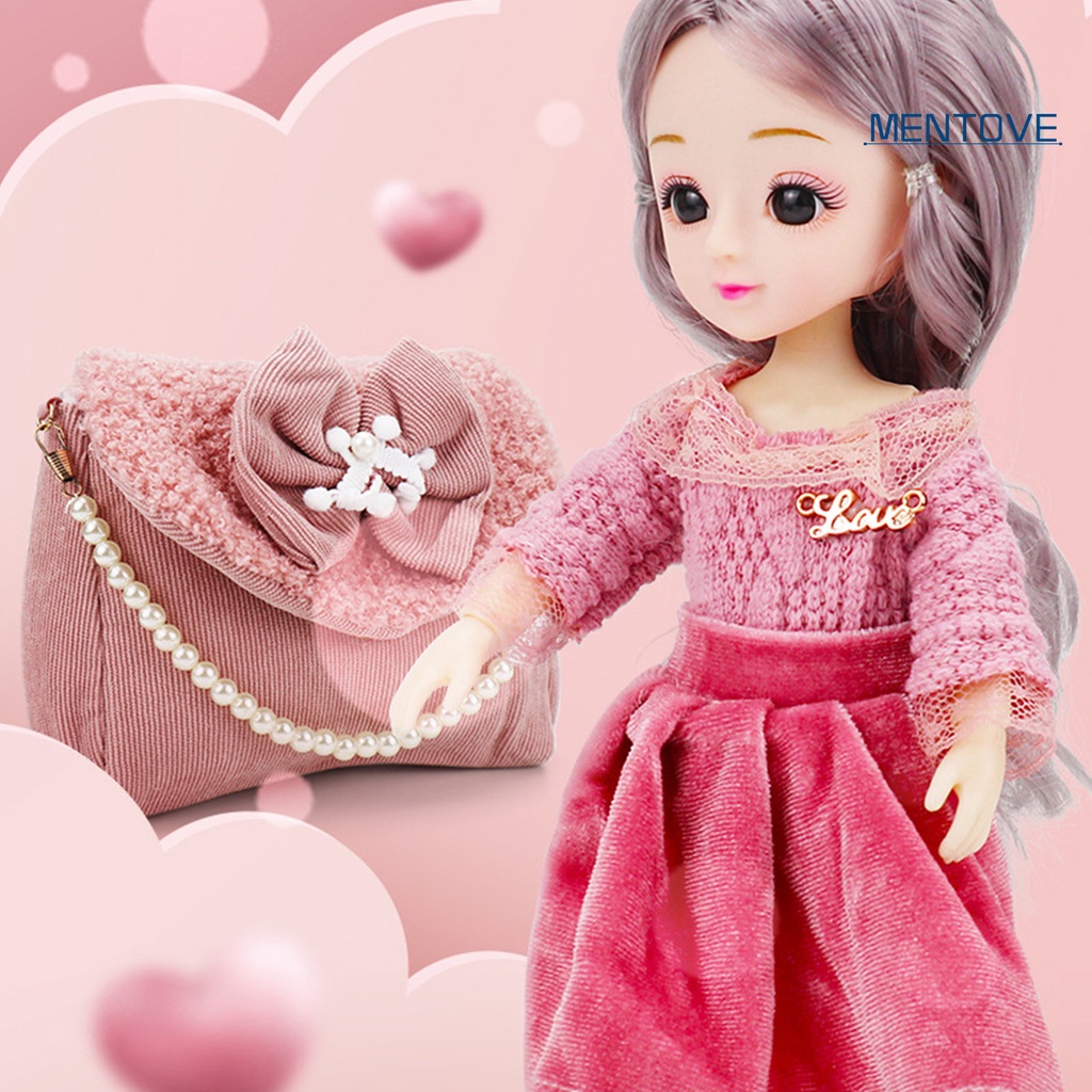 [MT] Đồ Chơi Búp Bê Công Chúa Bằng Nhựa Dễ Mang Theo Hợp Thời Trang Cho Bé Gái