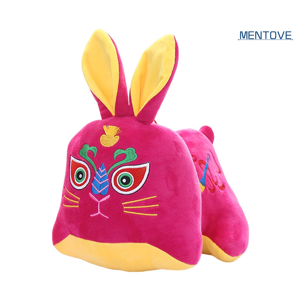 Búp Bê Thỏ May Mắn Truyền Thống Trung Hoa 3D Trang Trí Năm Mới