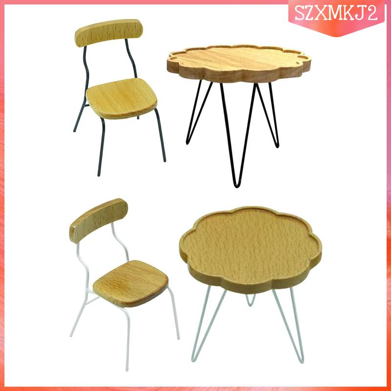 Mô Hình Phòng Khách Bằng Gỗ 1: 12 Trang Trí Nhà Búp Bê 2