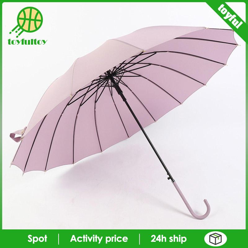 Dù Mở Tự Động Chống Gió 16 Ribs Cho Các Hoạt Động Ngoài Trời