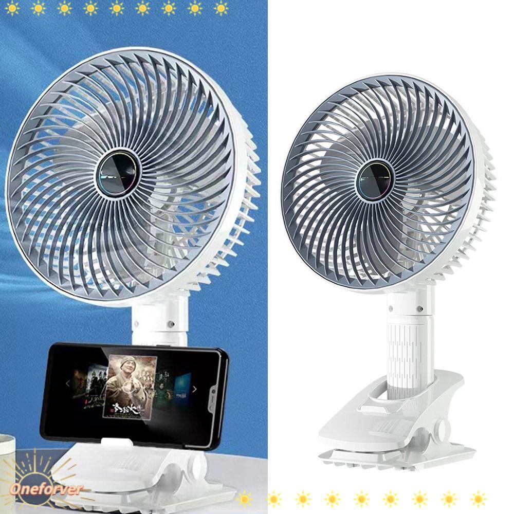 Quạt Làm Mát 3 Bánh Răng Có Thể Sạc Lại Bằng Cổng USB Dùng Khi Cắm Trại