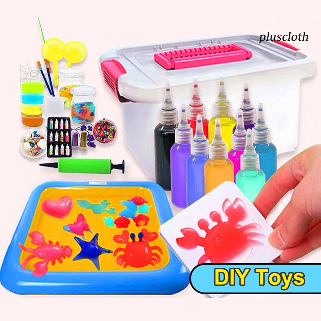 1 Bộ Đồ Chơi Khuôn Nước Ma Thuật Tương Tác Giữa Cha Mẹ Và Bé