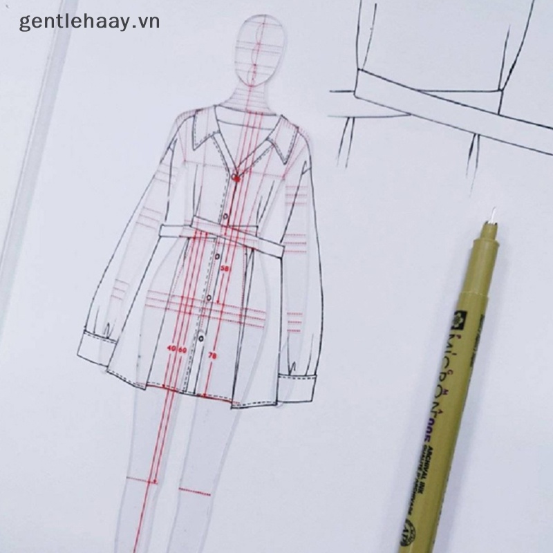 Thước Kẻ Vẽ Phác Thảo Thời Trang Cho Nữ GG