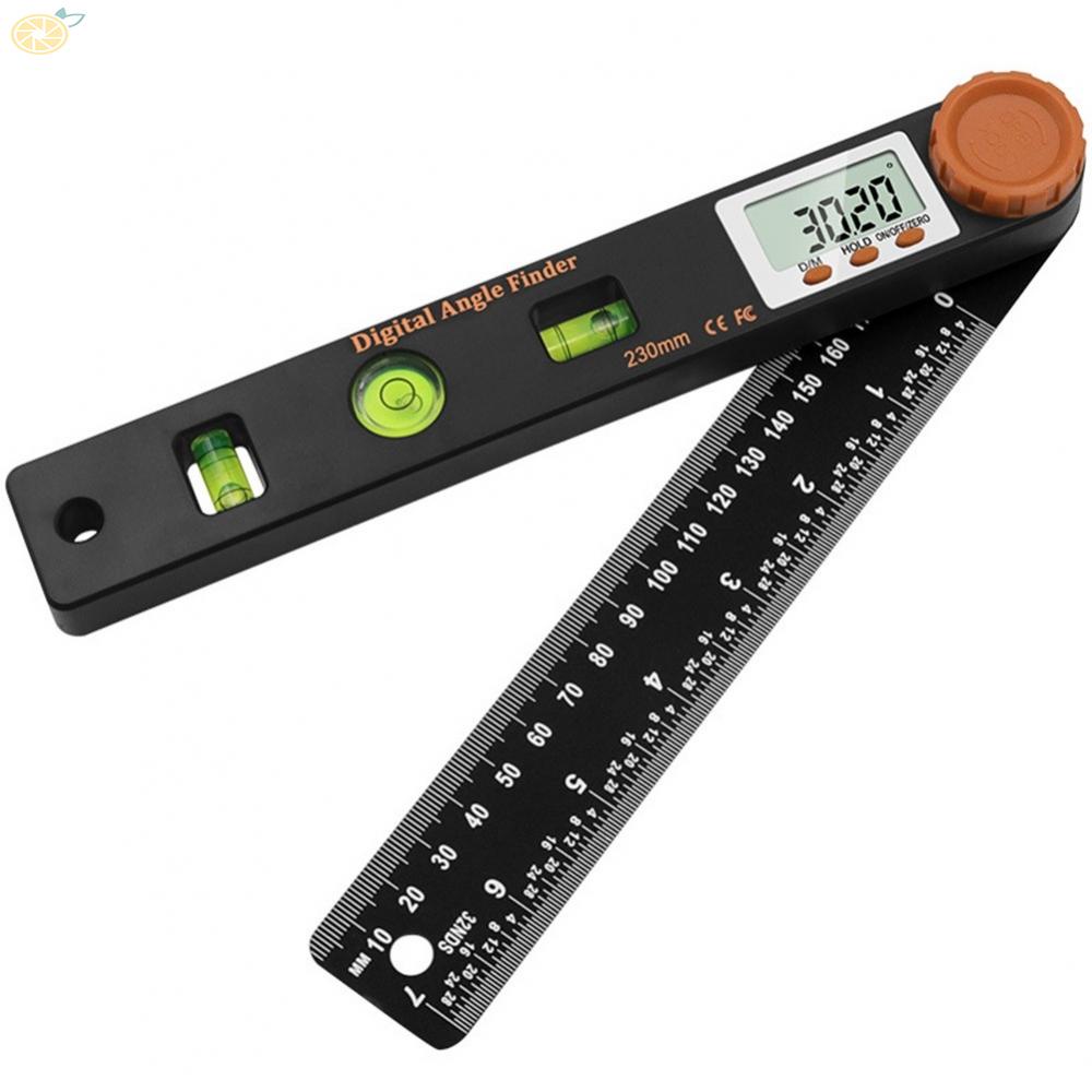 【VARSTR】Angle Inclinometer 4 In1 Angle Detector Electronic Protractor Measurement Tool