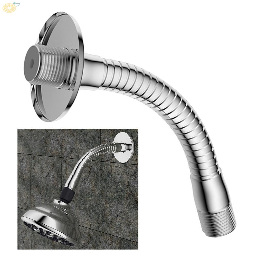 【VARSTR】Shower Tube Stainless Steel Swivel 10*5*5cm Adjustable Chrome Fixtures