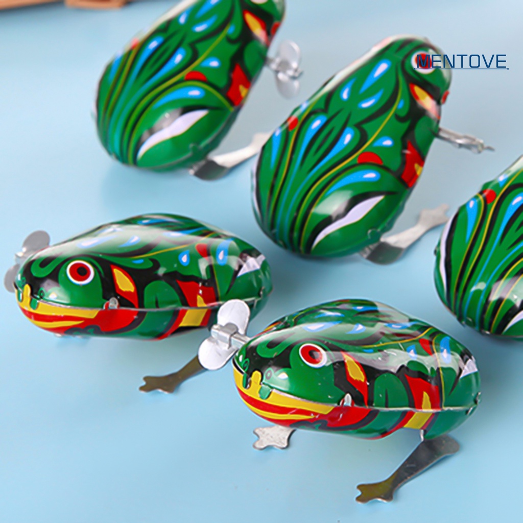 [MT] Đồ Chơi Lên Dây Cót Thiết Kế Hình Động Vật Bằng Sắt Lật Lên Dây Cót Dành Cho Bé Trai